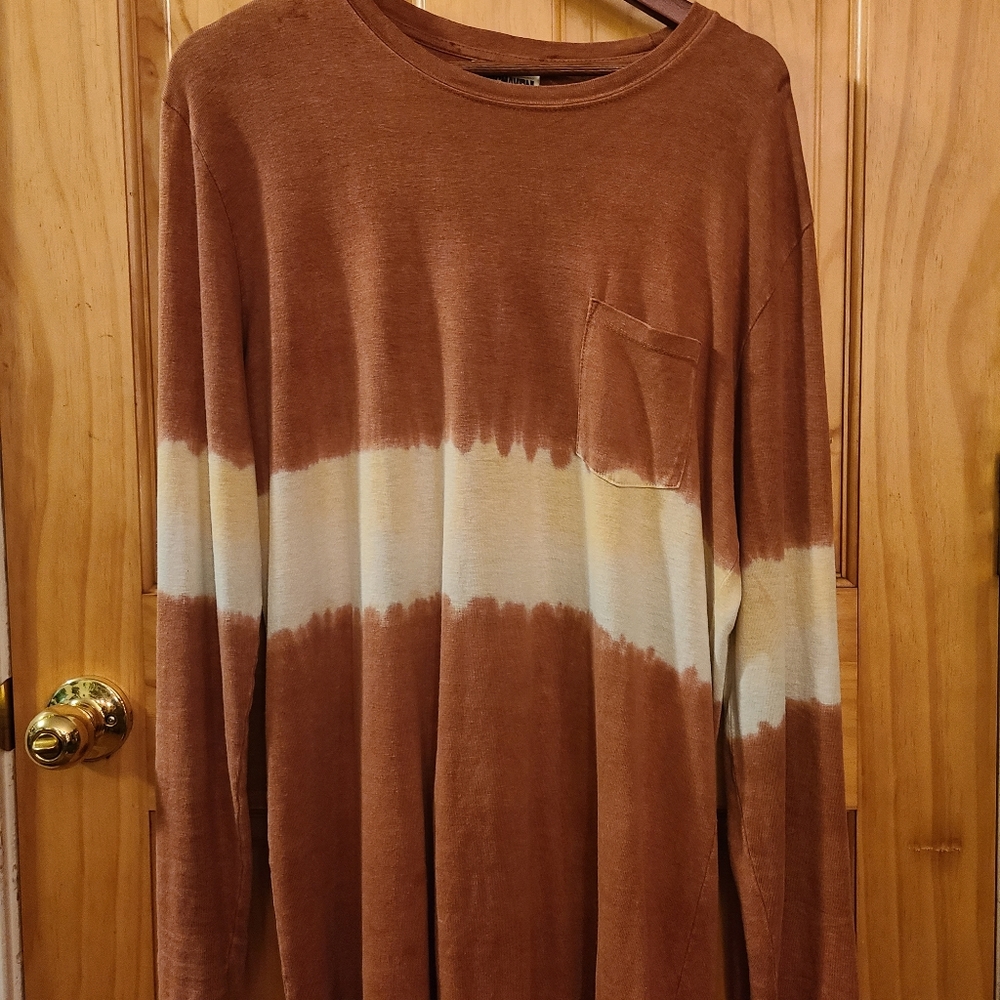 Jungmaven Baja Sunset Long Sleeve Hemp XL terra